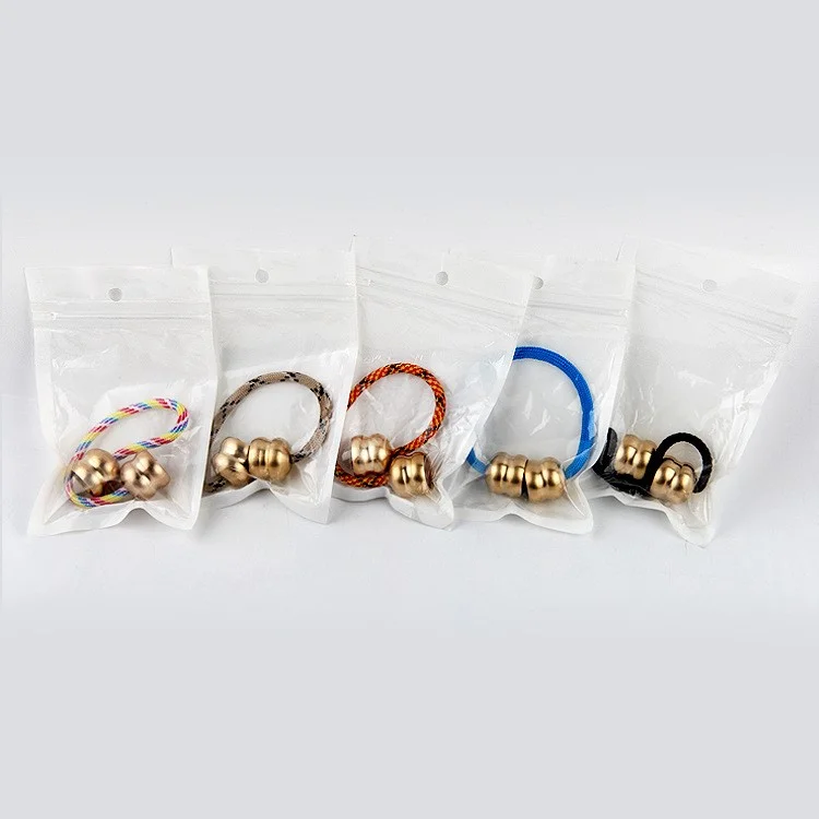 Pure Copper Finger YO-YO Ball Anti Stress Toy Hand Fidget Toy