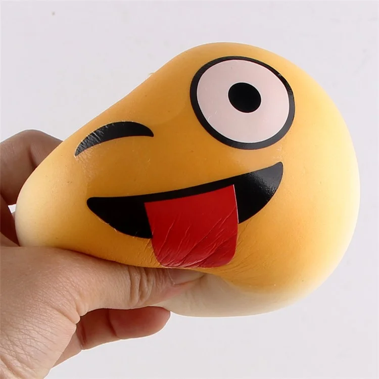 Squishy Stress Relief Squeezing Simulative Emoji Bread Pressure Reduced Toy