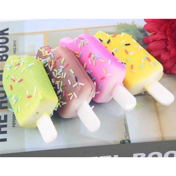 Ice Cream Shape Soft Fidget Hand Squeeze Pinch Toy