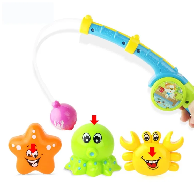 COOlPLAY Magnetic Fishing Game Bath Toy Set