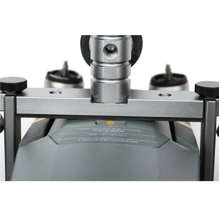 Cinema Tray Metal Dual Handheld Gimbal Camera Stabilizer Bracket Kit for DJI Mavic Pro - Grey