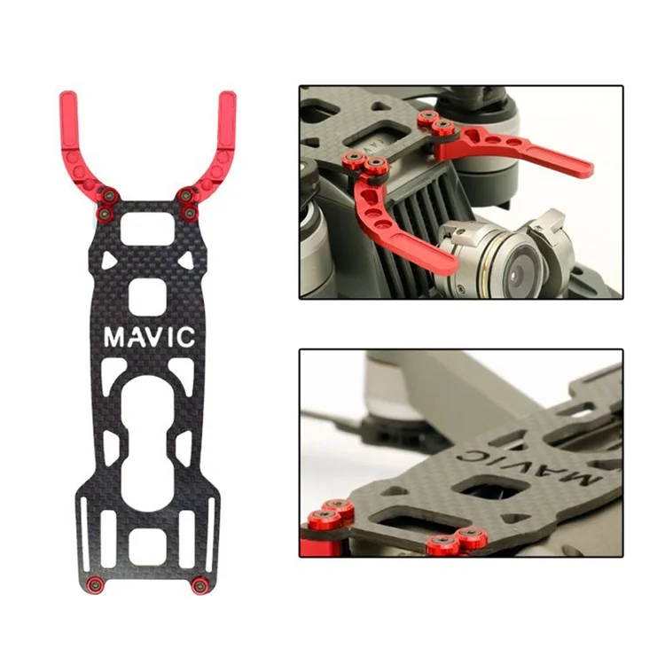 3K Carbon Fiber Gimbal Protective Board Gimbal Protector for DJI Mavic Pro