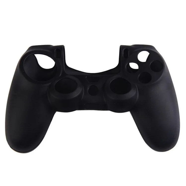 Coque De La Peau De Protection En Silicone Pour Contrôleur PS4 PlayStation4 GamePad - Noir