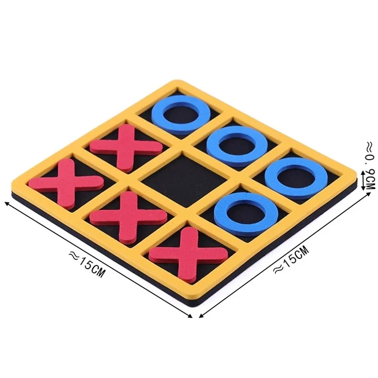 Gioco da tavolo per il tempo libero Interazione genitore-figlio Gioco di scacchi OX Gioco educativo per bambini