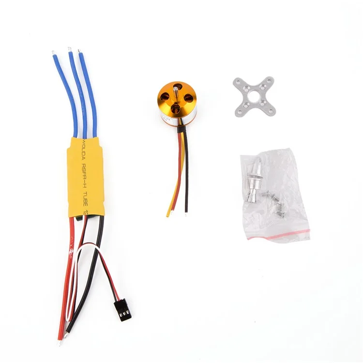 A2212 1000KV Brushless Motor with 30A Brushless ESC for DJI F450 550