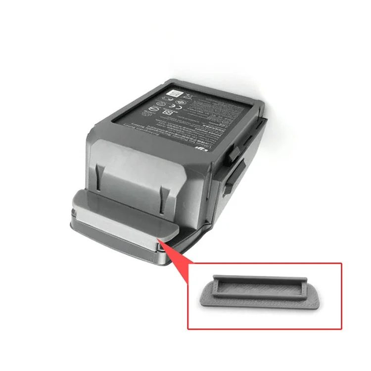 Silicone 3*Battery Protectors and  1*Charge Port Cover Safety Caps Set - Black