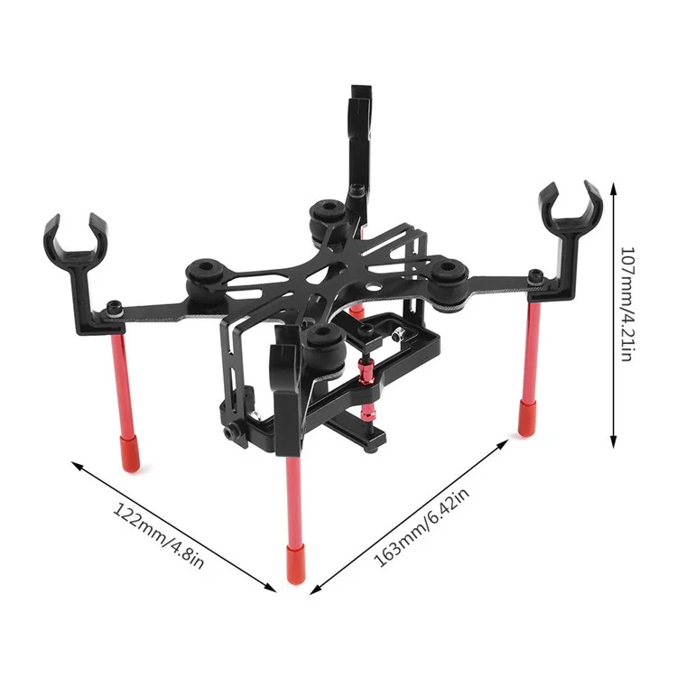 Gimbal Camera PTZ Mount FPV Rack for Hubsan H501S RC Quadcopter