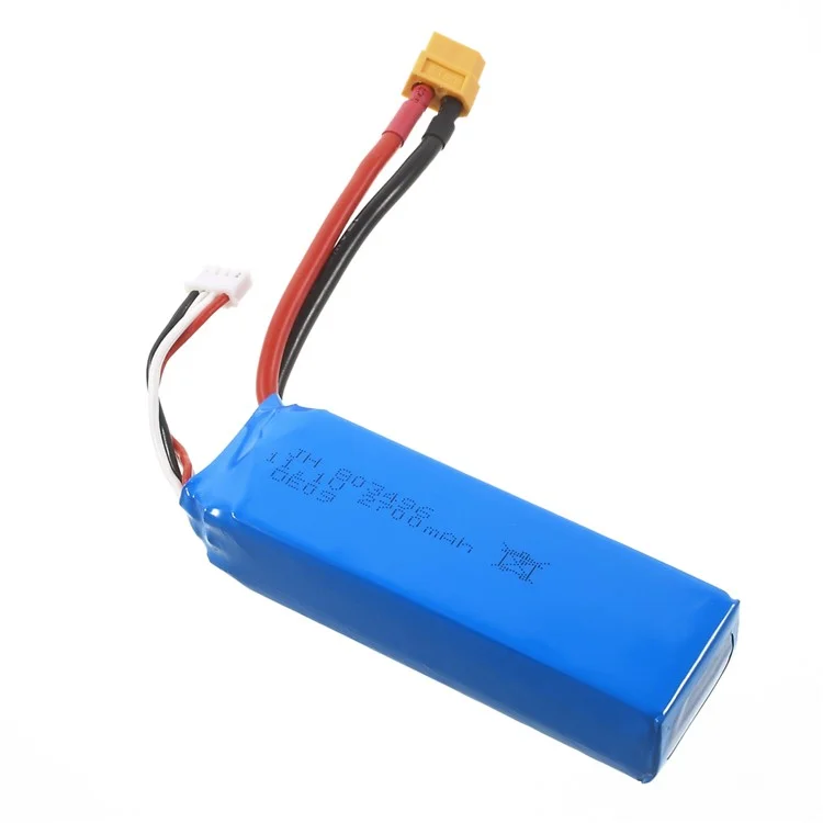 CX20 11.1V 2700mAh 30C Li-Po Battery Pack XT60 Plug for RC Helicopter