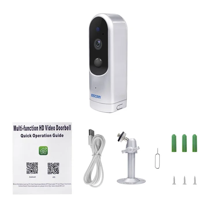 ESCAM Probell QF210 HD 960P WiFi IR IP Camera Wireless Baby Monitor with Night Vision and PIR Sensor