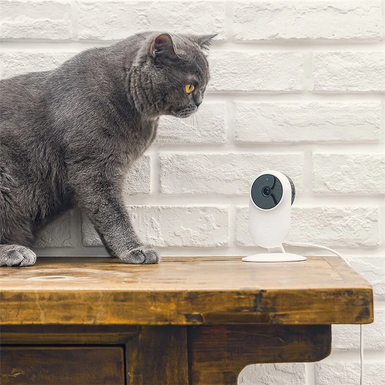 XIAOMI Mijia 130° Night Vision Dome Home Camera 1080P Smart IP Camera Camcorder - White