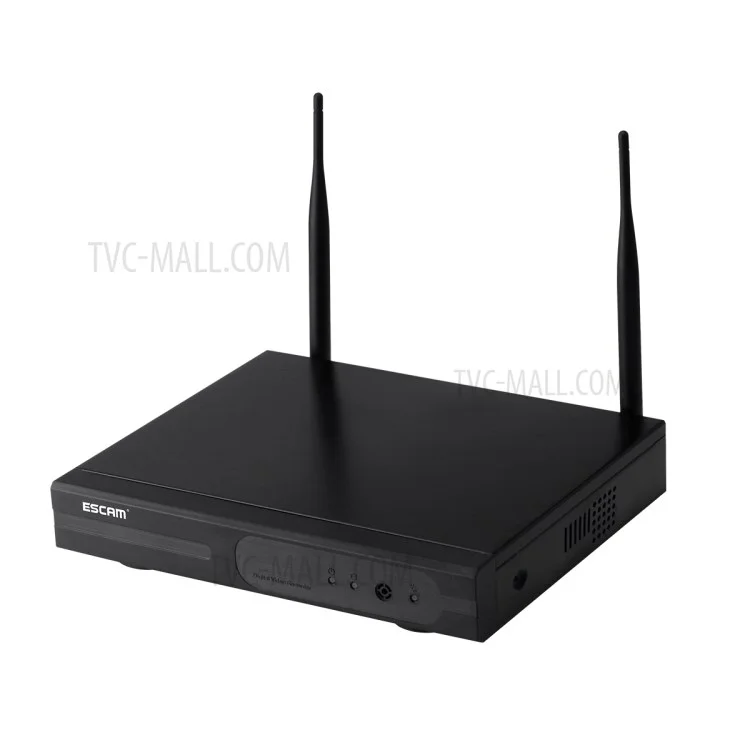 ESCAM WNK404 4CH Wireless WiFi NVR Kit with 4PCS Outdoor IP Camera Support Night Vision - UK Plug