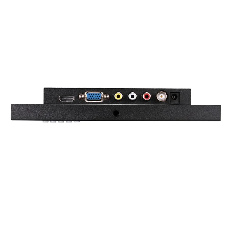 8 Inch TFT LED HD Monitor HDMI VGA BNC AV Input for CCTV Camera - US Plug