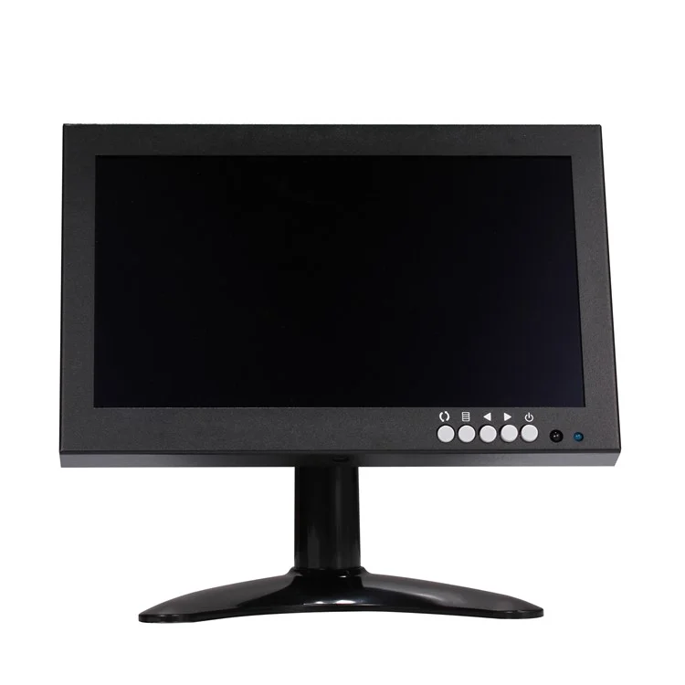 8 Inch TFT LED HD Monitor HDMI VGA BNC AV Input for CCTV Camera - US Plug