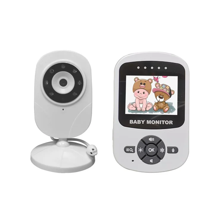 GB102 2.4G Wireless Digital Baby Monitor Security Camera 2 Way Talk Night Vision - EU Plug