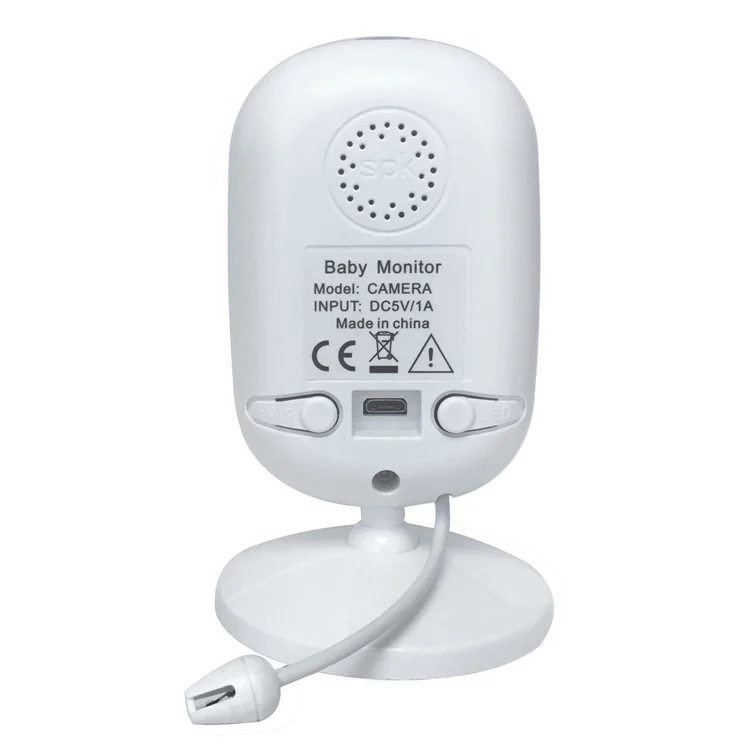 GB102 2.4G Wireless Digital Baby Monitor Security Camera 2 Way Talk Night Vision - EU Plug