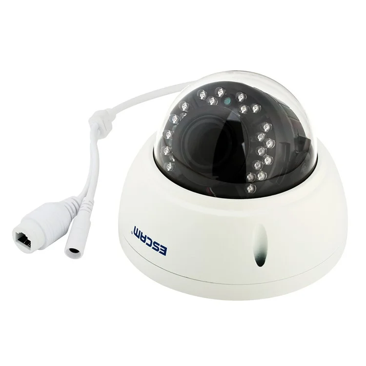ESCAM 1520P WiFi IP IR Dome Camera 3.6mm Lens Support APP P2P Onvif (QD420) - EU Plug