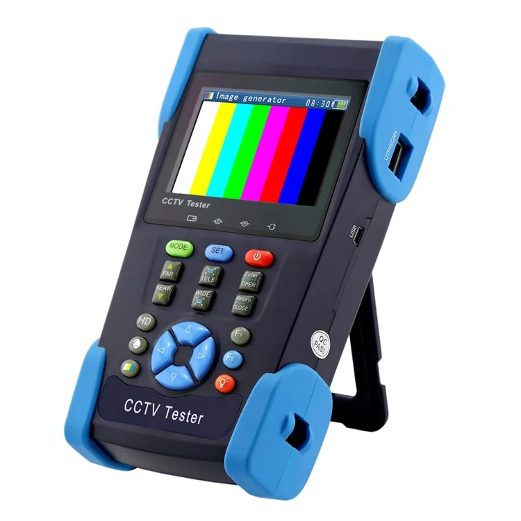 2.8" TFT LCD Monitor HD Coaxial Tester AHD+CVI+TVI 3-in-1 PTZ Control (HD-2800ADH) - EU Plug