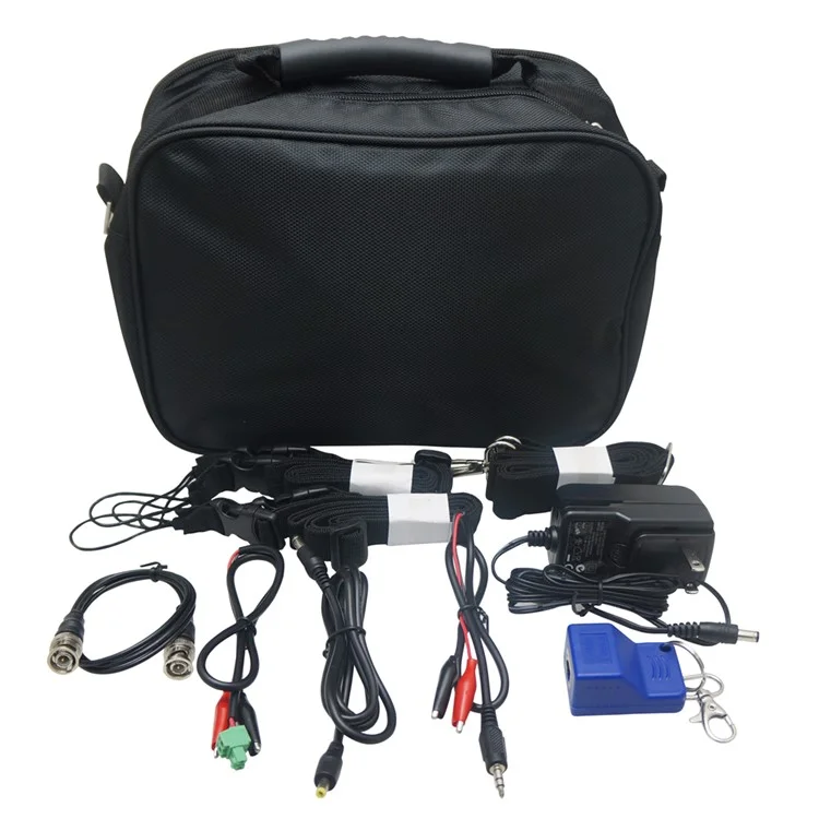 7.0-inch TFT LCD CCTV IPC + 2A Power Bank + Analog Camera Tester Support PTZ Control POE WiFi ONVIF (IPC-9800) - EU Plug