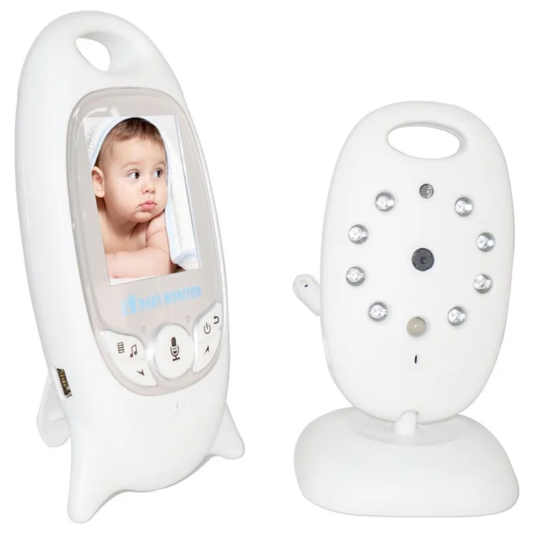 2.0-inch TFT Wireless Video Baby Monitor Security Digital Baby Video Camera with Night Vision (VB601) - EU Plug