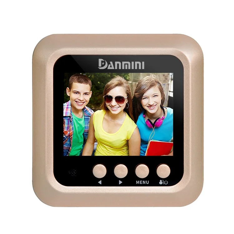 DANMINI W5 2.4 inch Color Screen No Disturb Peephole Viewer - Gold Color