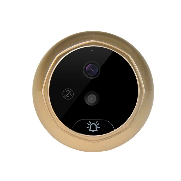 DANMINI W5 2.4 inch Color Screen No Disturb Peephole Viewer - Gold Color