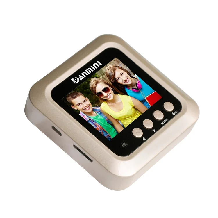 DANMINI W5 2.4 inch Color Screen No Disturb Peephole Viewer - Gold Color