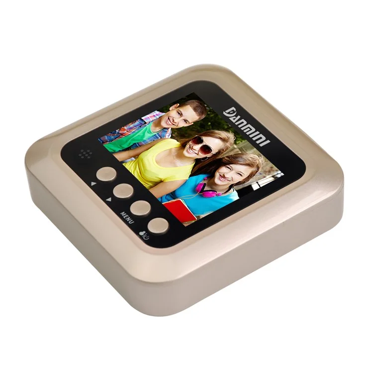 DANMINI W5 2.4 inch Color Screen No Disturb Peephole Viewer - Gold Color