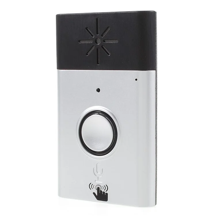 H6 Wireless Voice Intercom Doorbell Support Two-Way Include 1 Receiver and 1 Push Button