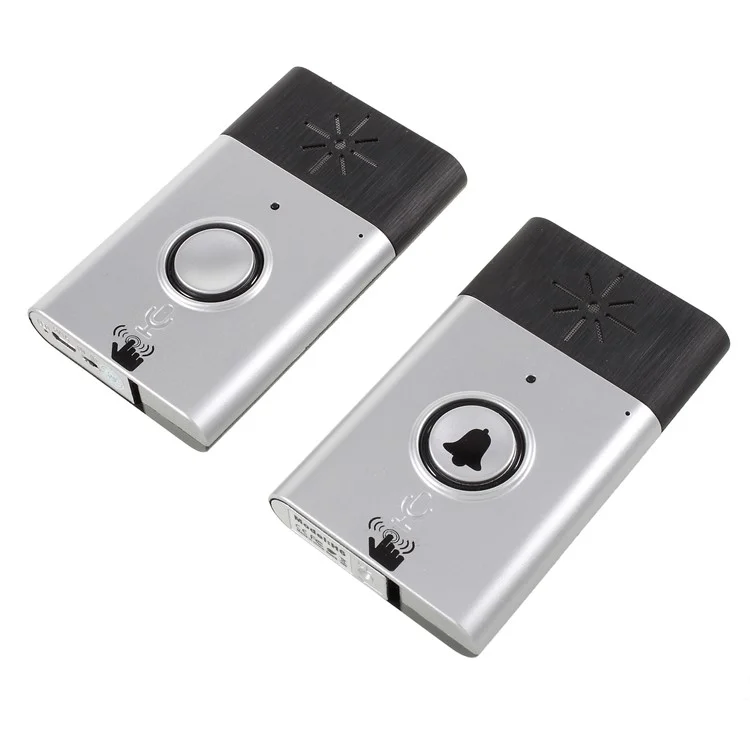 H6 Wireless Voice Intercom Doorbell Support Two-Way Include 1 Receiver and 1 Push Button