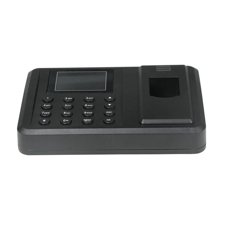A8 2.8-inch TFT Display Screen Biometric Fingerprint Time Attendance Machine - EU Plug
