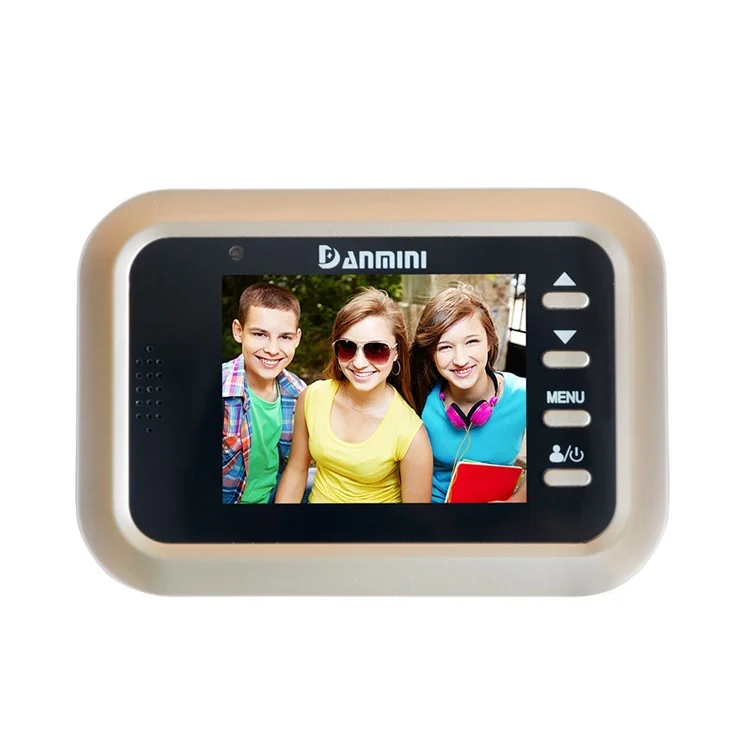 DANMINI W8 2.4 inch Smart Peephole Camera Viewer Support Night Vision