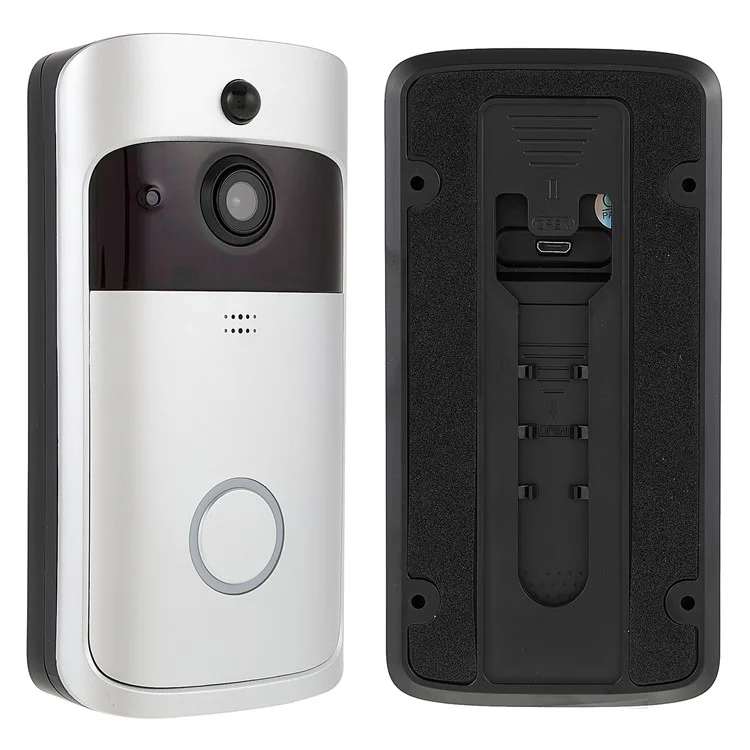 Eken Video Doorbell 2 720p HD Came Camerie Vide Video en Temps Réel Prise en Charge de la Vision Nocturne Audio Bidirectionnelle