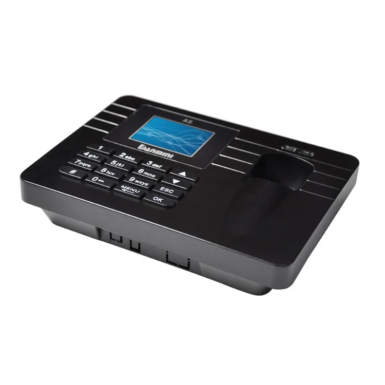 DANMINI A5 2.4-inch Colorful Screen Employee Recorder Fingerprint Attendance Machine - US Plug