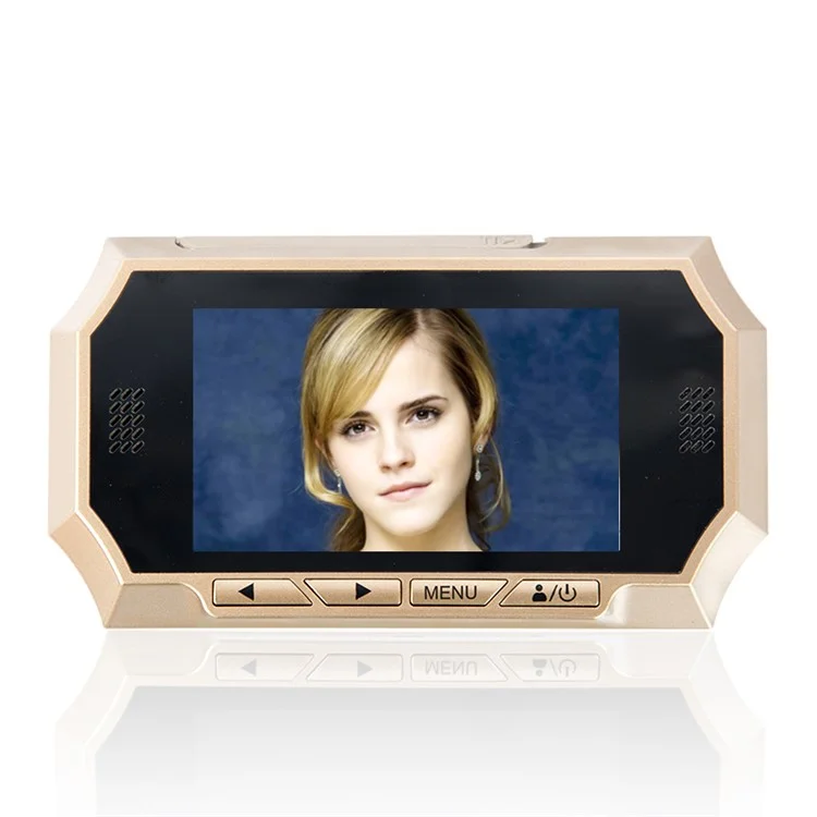 4.3" TFT LCD Screen Peephole Doorbell with PIR Motion Detection IR Night Vision - US Plug