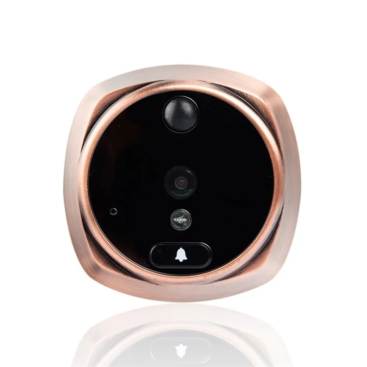 4.3" TFT LCD Screen Peephole Doorbell with PIR Motion Detection IR Night Vision - US Plug