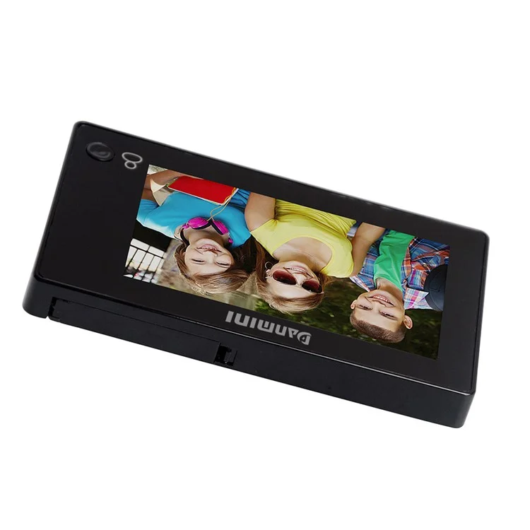 DANMINI YB-43CH Hidden Type Camera 4.3 Inch Color Screen Peephole Viewer - Black