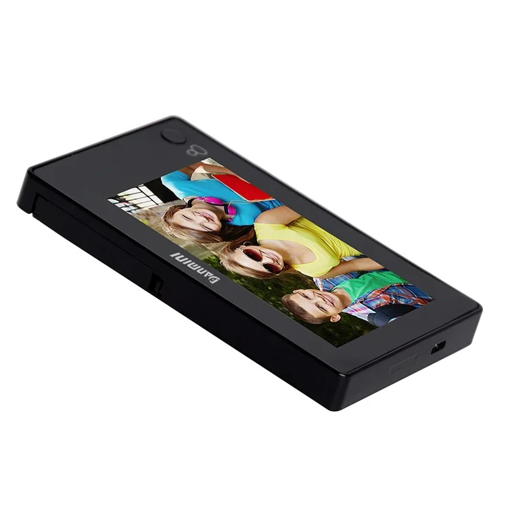 DANMINI YB-43CH Hidden Type Camera 4.3 Inch Color Screen Peephole Viewer - Black