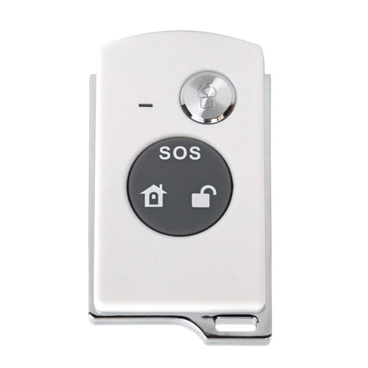 YA-800 LCD Touch Screen Security GSM Alarm System - Black / EU Plug