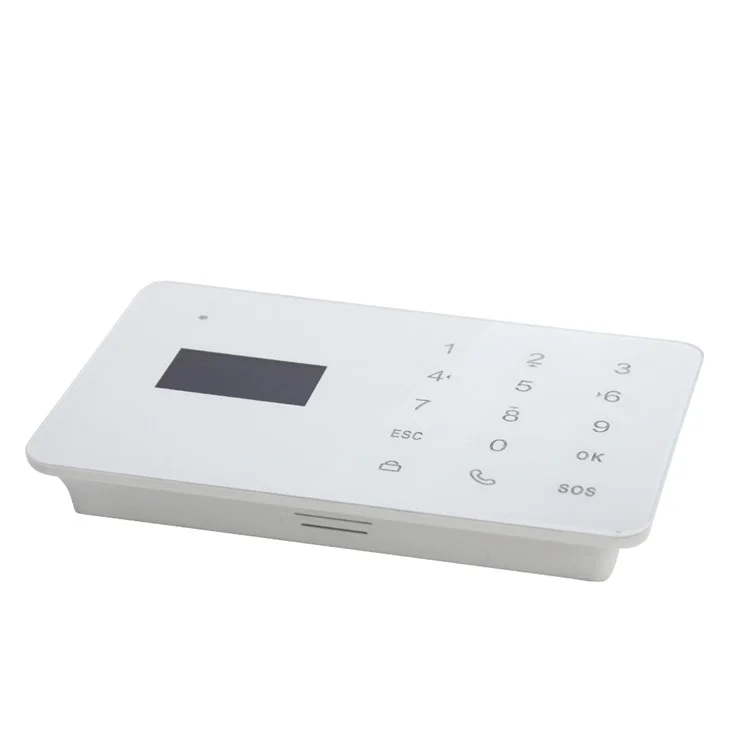 YA-700-GSM-12 Touch Screen Ultra-thin Remote Control Home Security GSM Alarm System - EU Plug