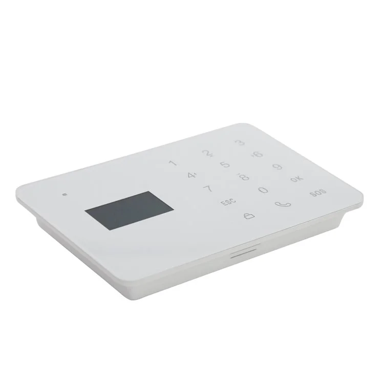 YA-700-GSM-12 Touch Screen Ultra-thin Remote Control Home Security GSM Alarm System - EU Plug