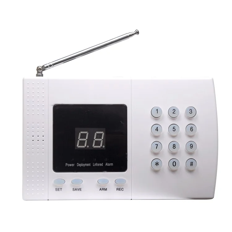 YA-601 PSTN 99 Zones Wireless PIR Home Security Burglar Alarm System Auto Dialer - EU Plug