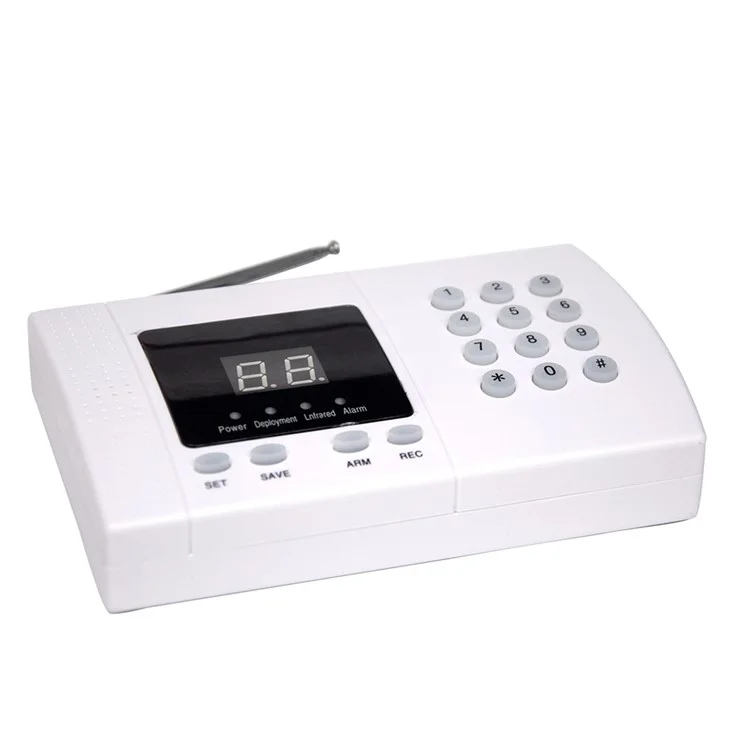 YA-601 PSTN 99 Zones Wireless PIR Home Security Burglar Alarm System Auto Dialer - EU Plug