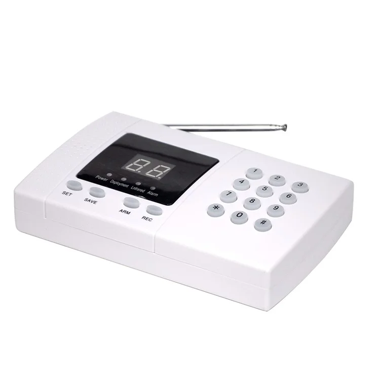 YA-601 PSTN 99 Zones Wireless PIR Home Security Burglar Alarm System Auto Dialer - EU Plug