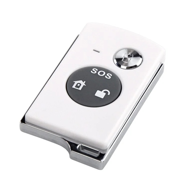 YA-700-GSM-13 Wireless Touch Key LCD Display Security GSM Alarm System Kit - EU Plug