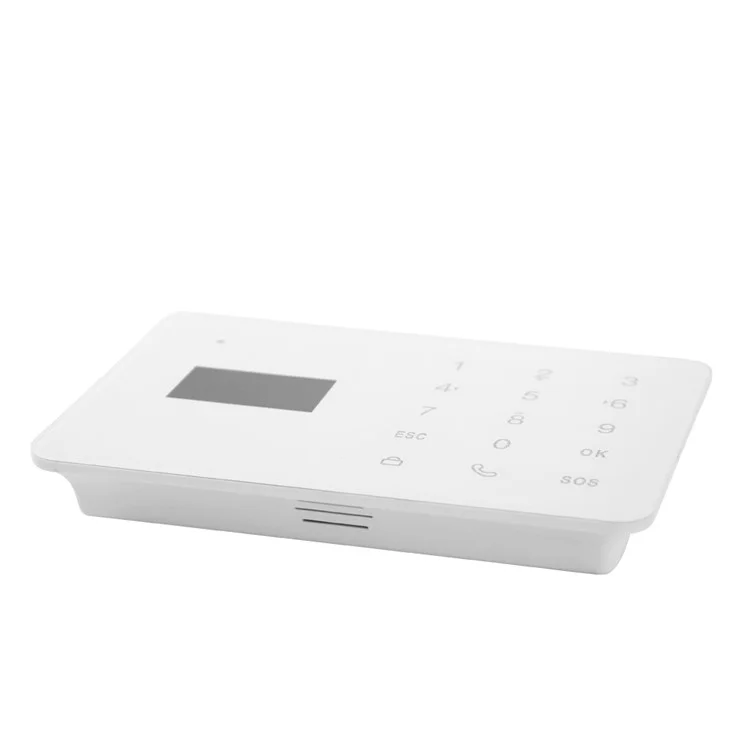 YA-700-GSM-13 Wireless Touch Key LCD Display Security GSM Alarm System Kit - EU Plug
