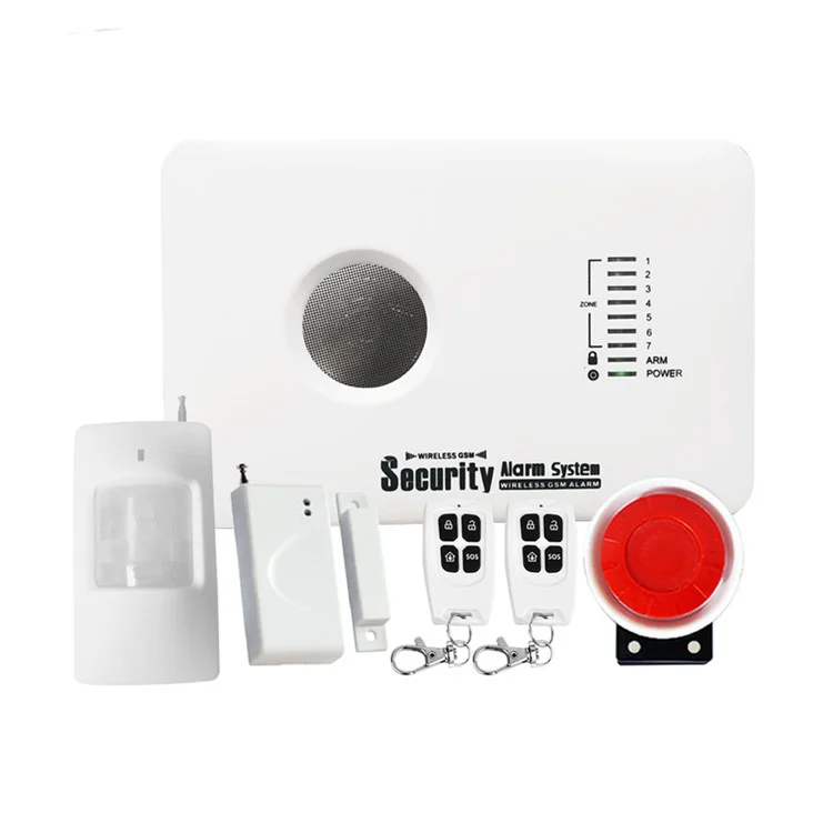 EU Plug - DY-GSM10C GSM Intelligent Infrared Alarm Home Security Sensor Smart Sensor Alarm