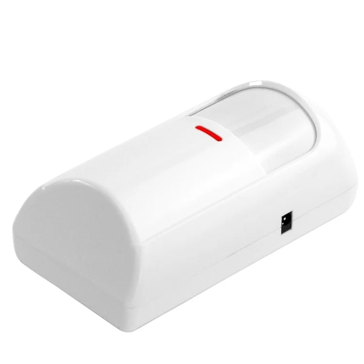 DANMINI 433MHz LED Display Wireless GSM Security Alarm System with Host, Wired Siren, Wireless PIR Detector Etc (YA-500-GSM-28) - EU Plug