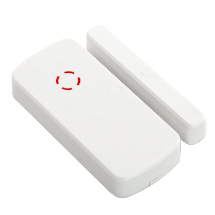 DANMINI 433MHz LED Display Wireless GSM Security Alarm System with Host, Wired Siren, Wireless PIR Detector Etc (YA-500-GSM-28) - EU Plug