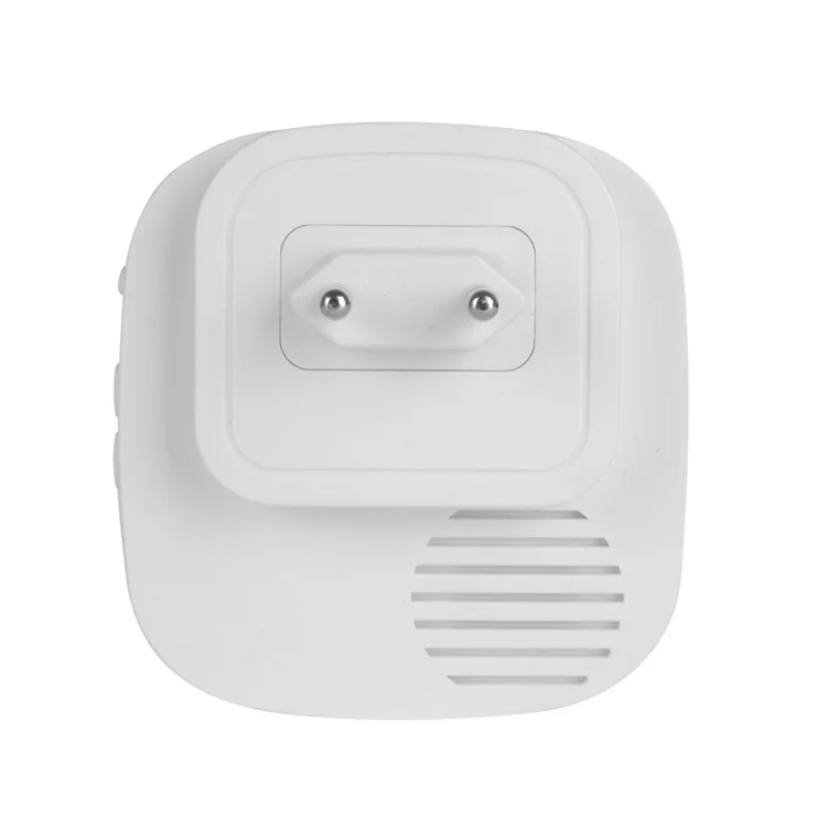 PIR Infrared Motion Sensor Motion Door Bell Alarm Chime with LED Indicators - EU Plug