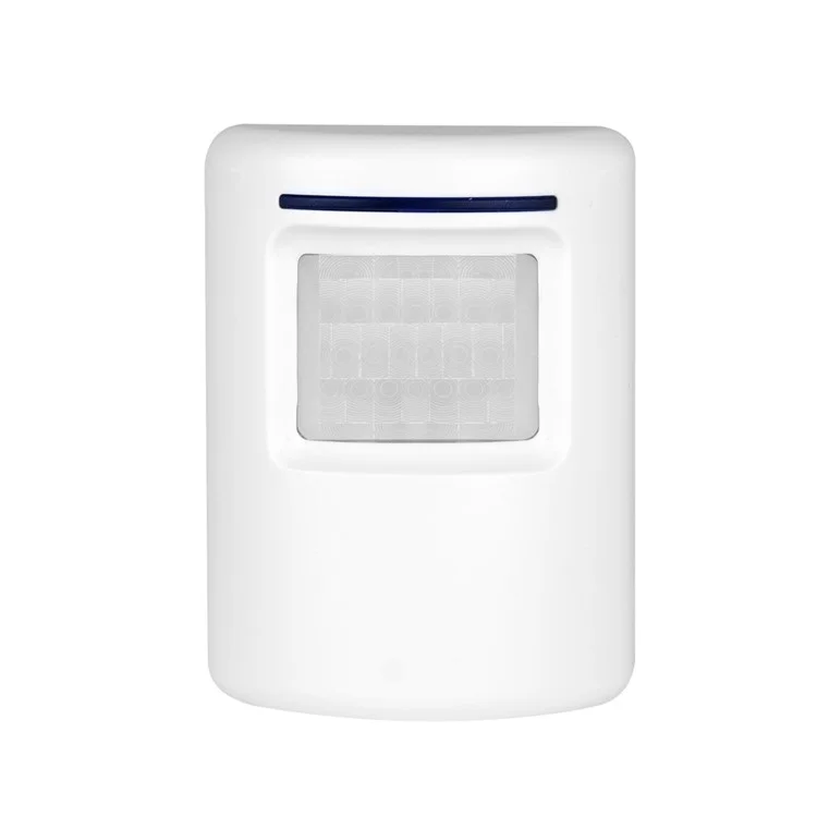 PIR Infrared Motion Sensor Motion Door Bell Alarm Chime with LED Indicators - EU Plug